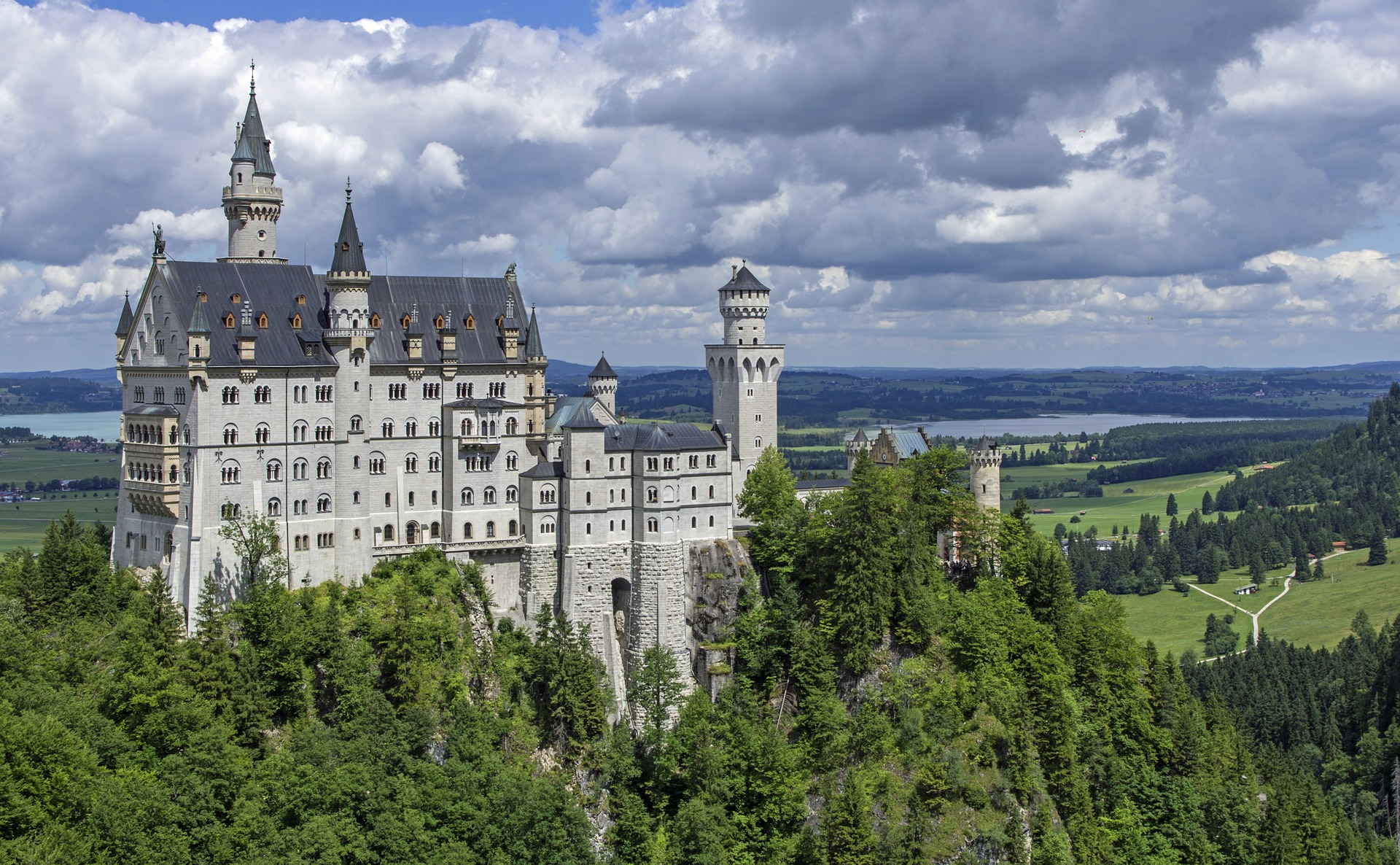 Free download high resolution image - free image free photo free stock image public domain picture -Beautiful summer view of the Neuschwanstein castle