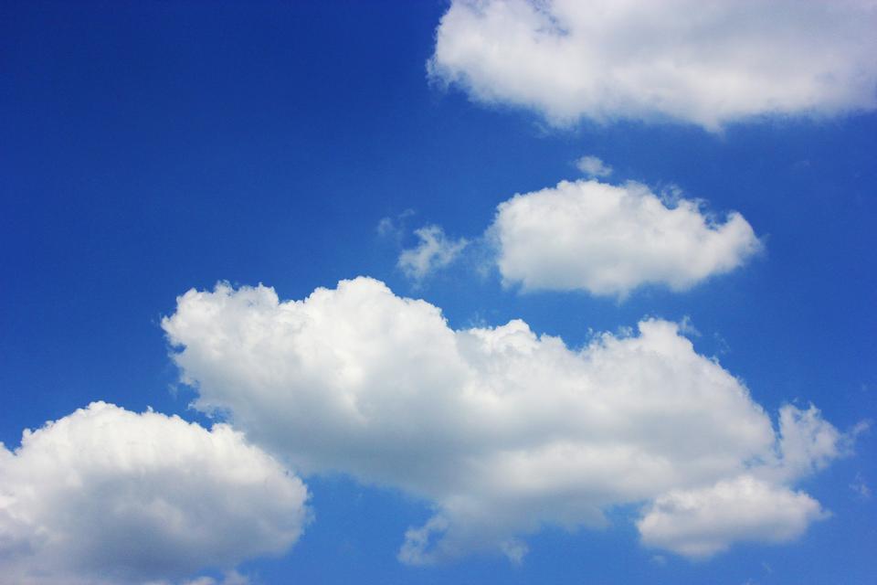 Free download high resolution image - free image free photo free stock image public domain picture  blue sky with cloud closeup