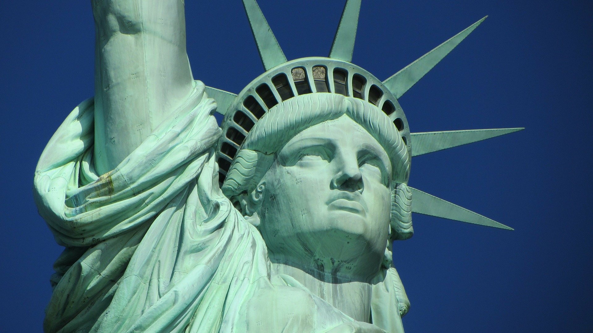 Free download high resolution image - free image free photo free stock image public domain picture -Statue of Liberty in New York set against a clear blue sky