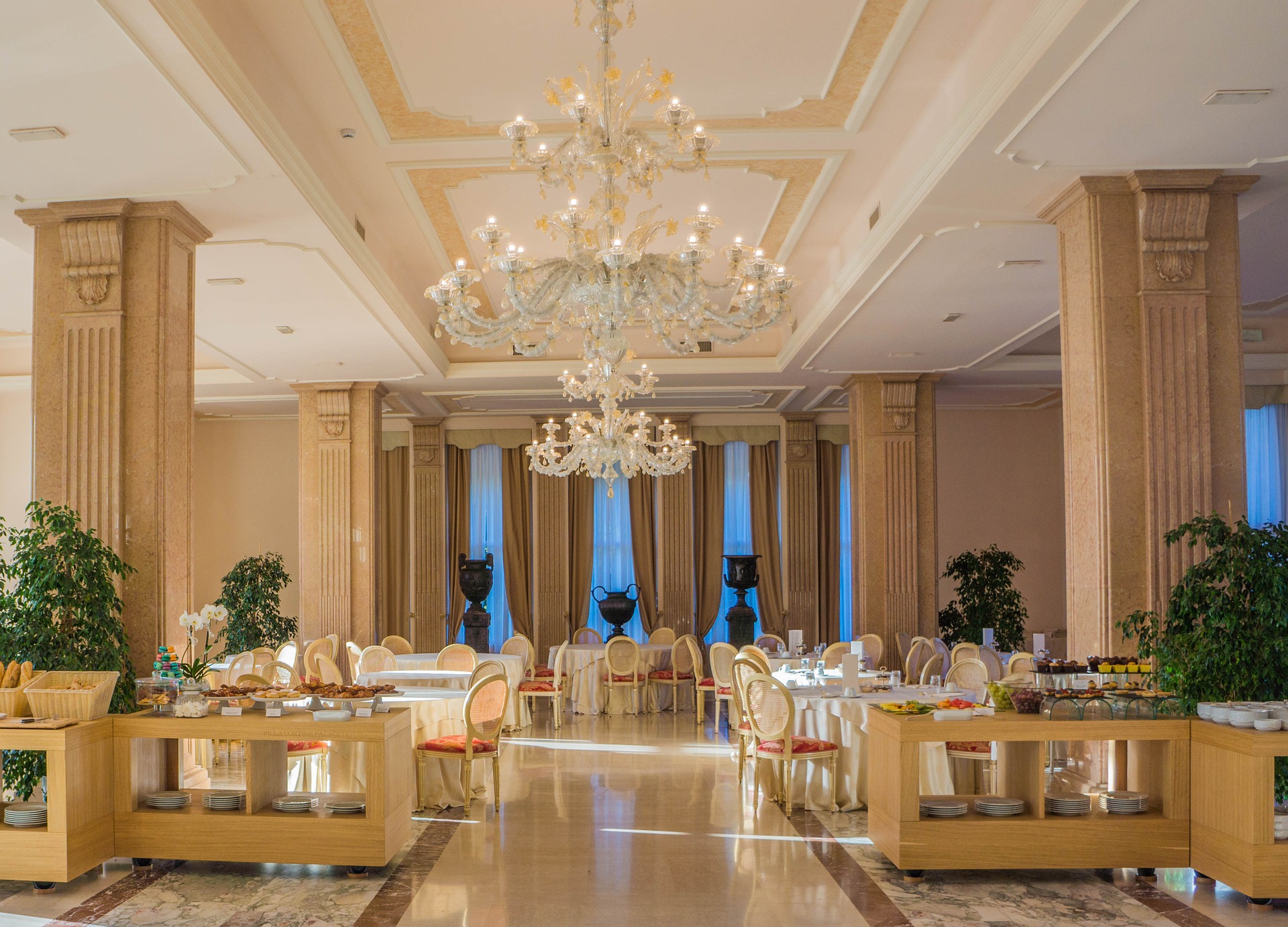 Free download high resolution image - free image free photo free stock image public domain picture -Interior of a restaurant in a hotel, during evening.