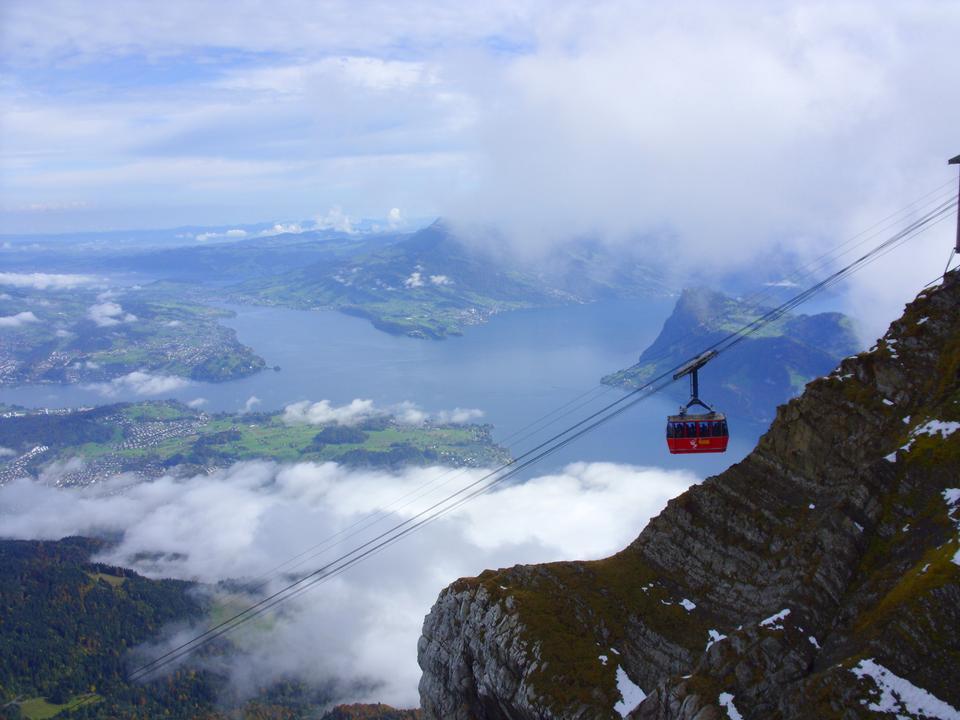 Free download high resolution image - free image free photo free stock image public domain picture  Cable car approach to the top of Pilatus mountain from Luzern