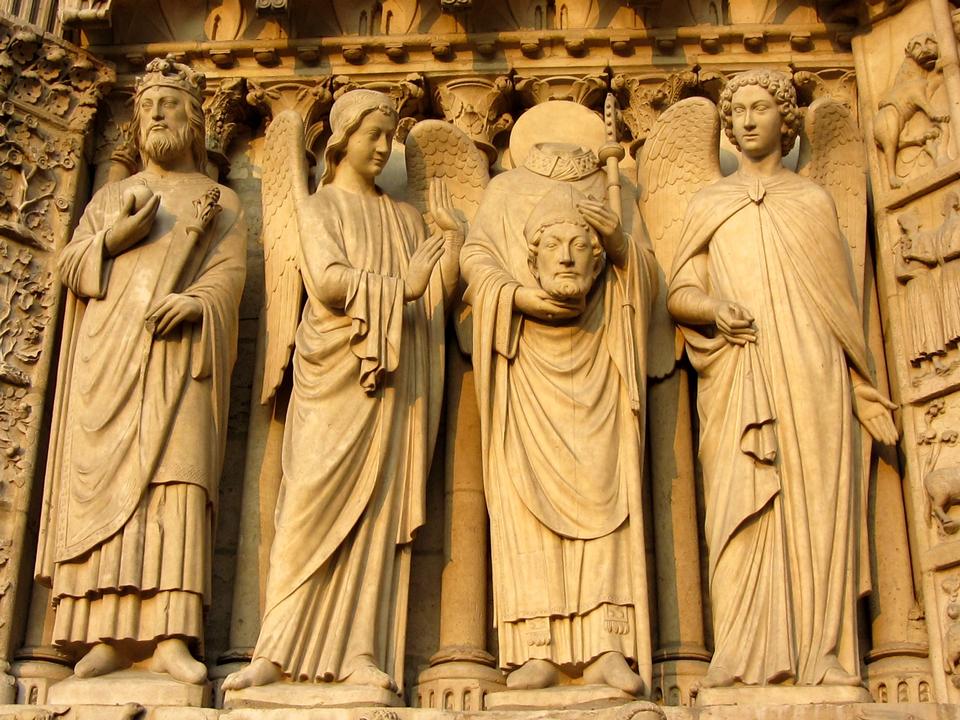 Free download high resolution image - free image free photo free stock image public domain picture  Notre Dame de Paris statues of saints