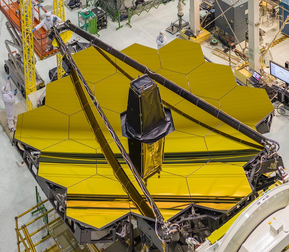 Free download high resolution image - free image free photo free stock image public domain picture  James Webb Space Telescope's Golden Mirror