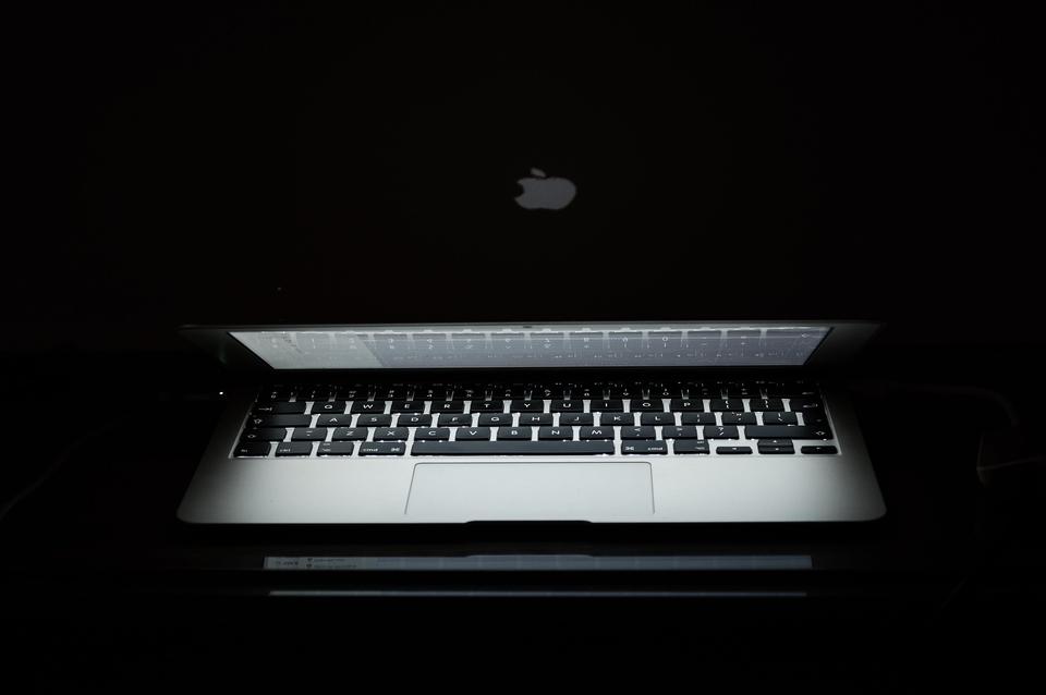 Free download high resolution image - free image free photo free stock image public domain picture  Silver laptop on a black background