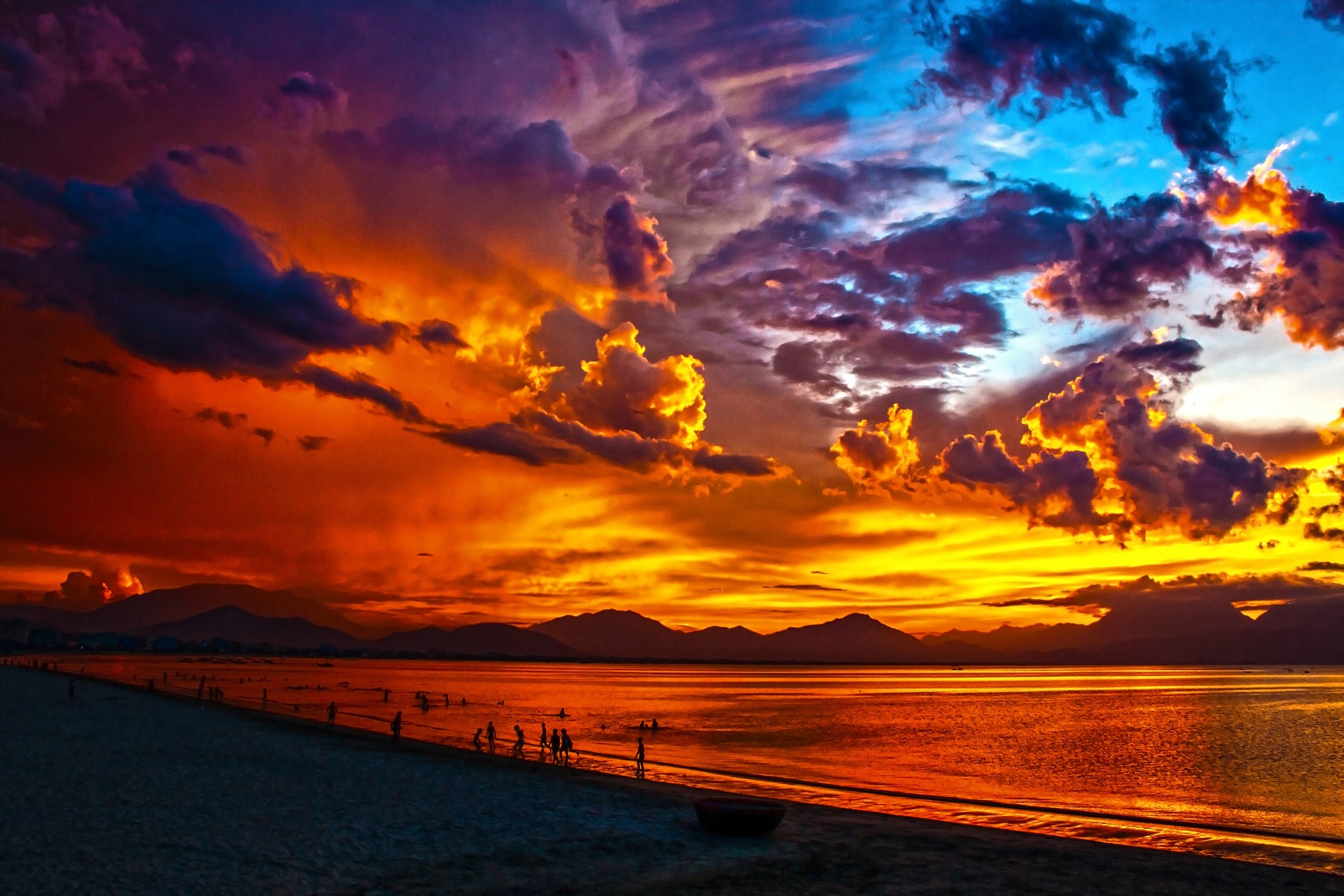 Free download high resolution image - free image free photo free stock image public domain picture -Beautiful summer sunset over the sea.Lagoon Sunset