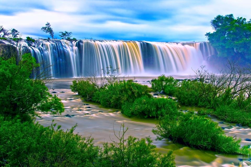 Free download high resolution image - free image free photo free stock image public domain picture  Beautiful Dry Nur waterfall in Vietnam.