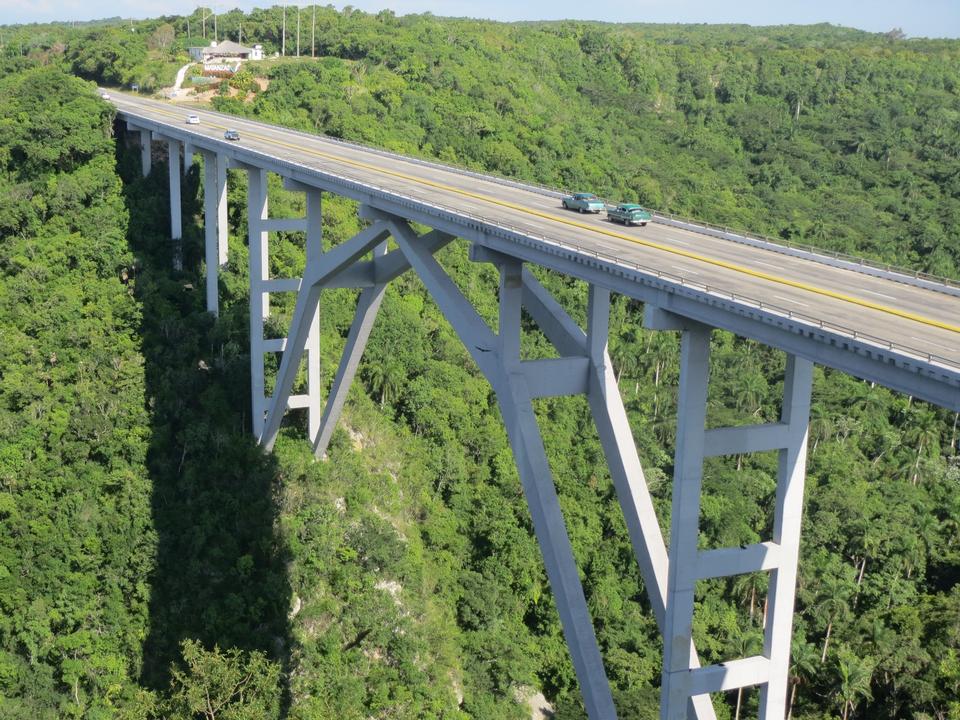 Free download high resolution image - free image free photo free stock image public domain picture  Bacunayagua Bridge bordering Havana and Matanzas province Cuba