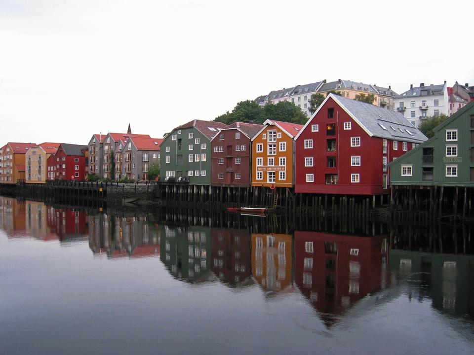 Free download high resolution image - free image free photo free stock image public domain picture  Cityscape of Trondheim, Norway river building on wood