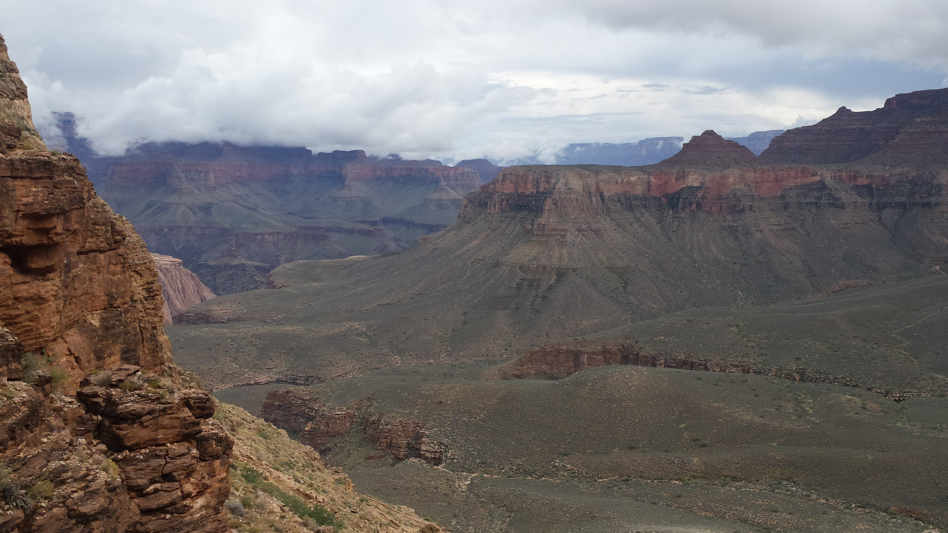 Free download high resolution image - free image free photo free stock image public domain picture -Bright Angel Trail winds into the Grand Canyon