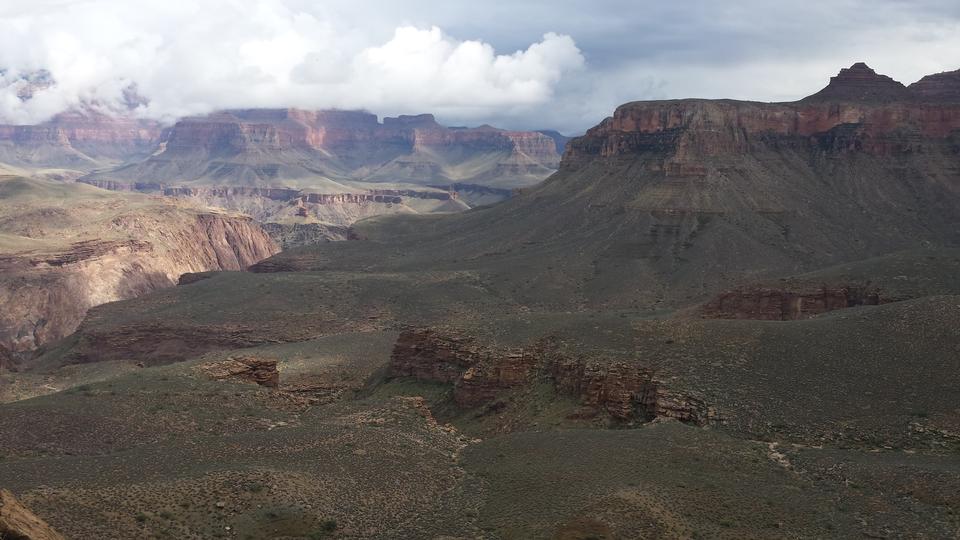 Free download high resolution image - free image free photo free stock image public domain picture  Bright Angel Trail winds into the Grand Canyon