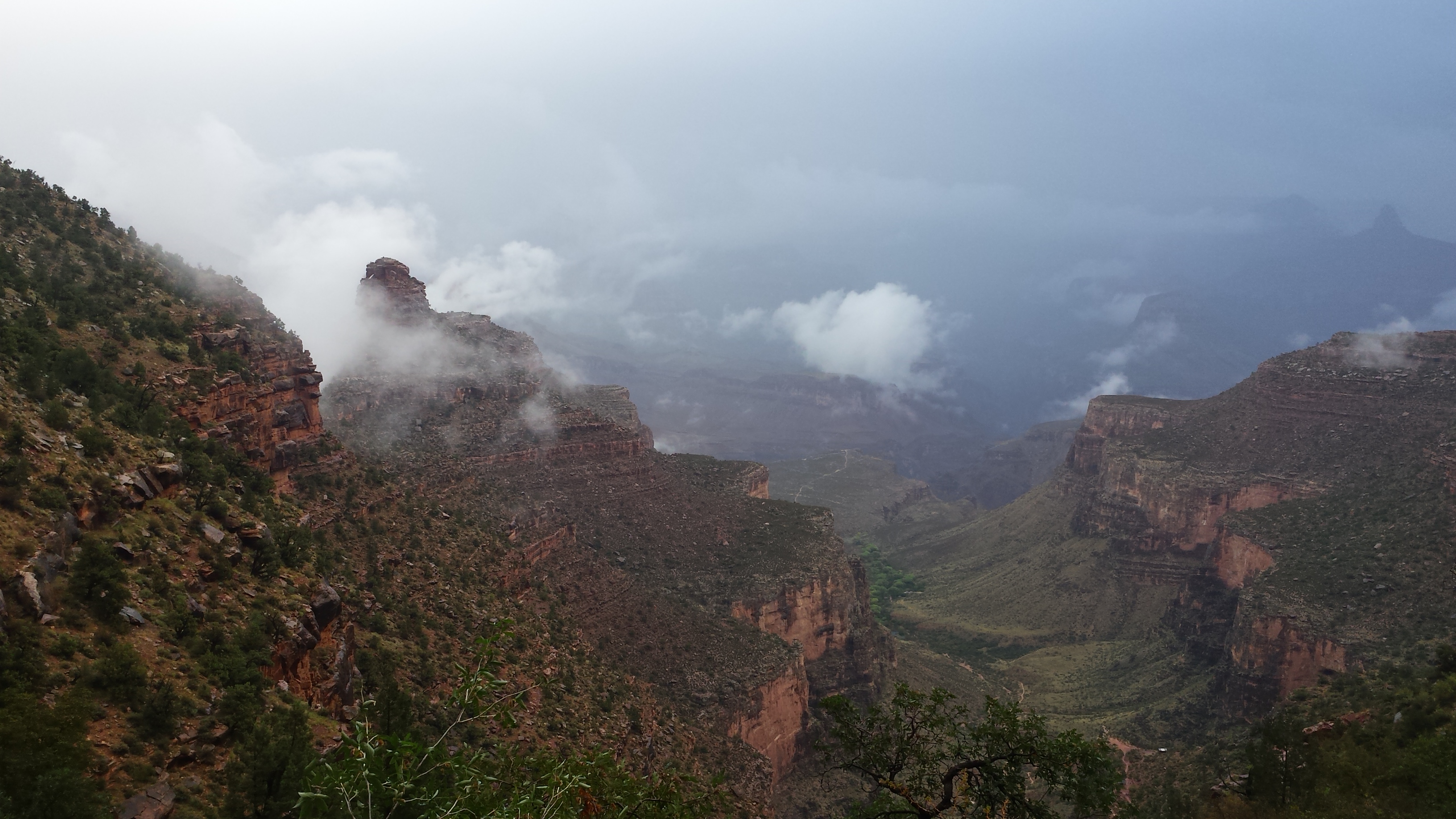 Free download high resolution image - free image free photo free stock image public domain picture -Bright Angel Trail winds into the Grand Canyon