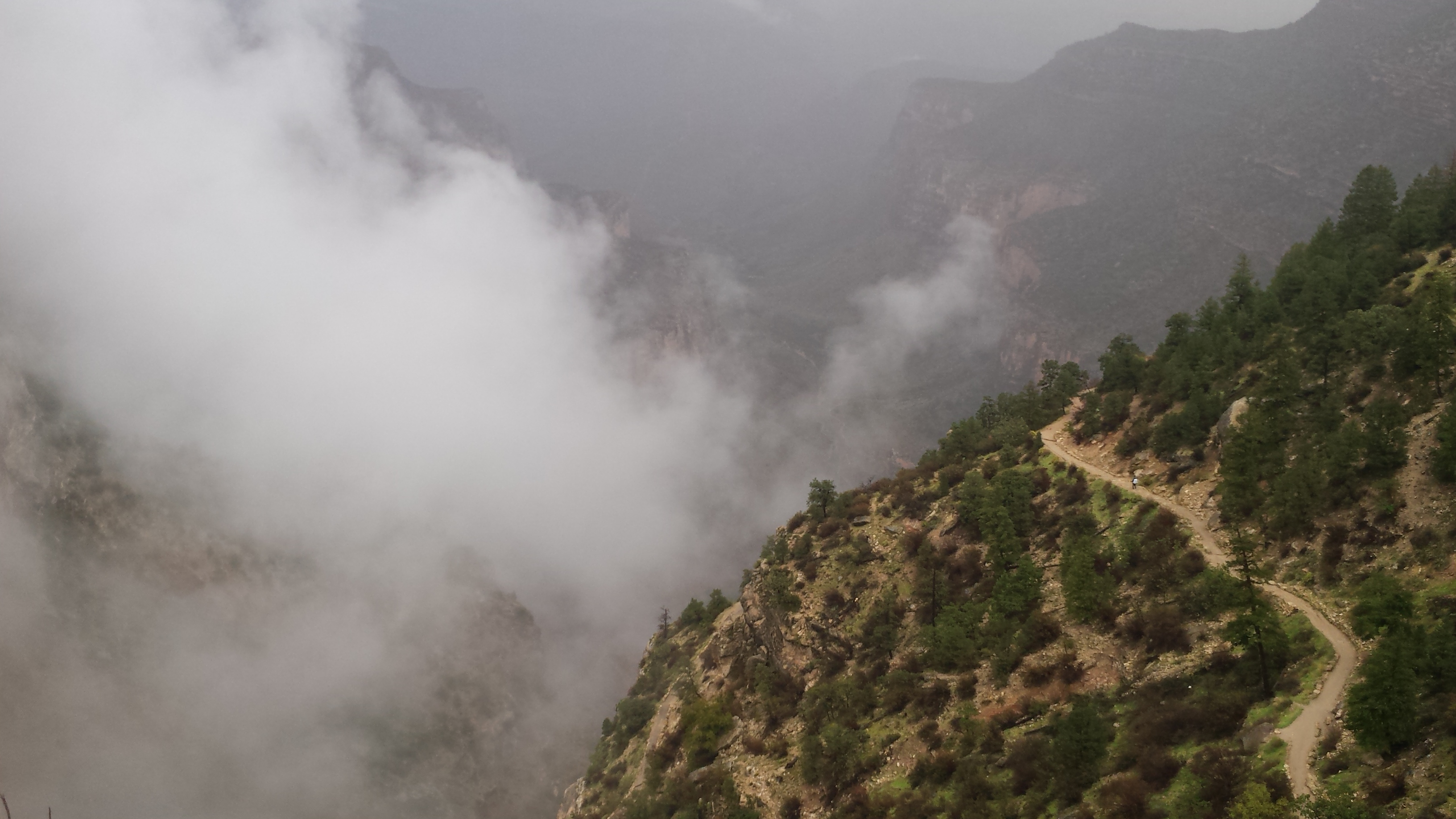 Free download high resolution image - free image free photo free stock image public domain picture -Bright Angel Trail winds into the Grand Canyon