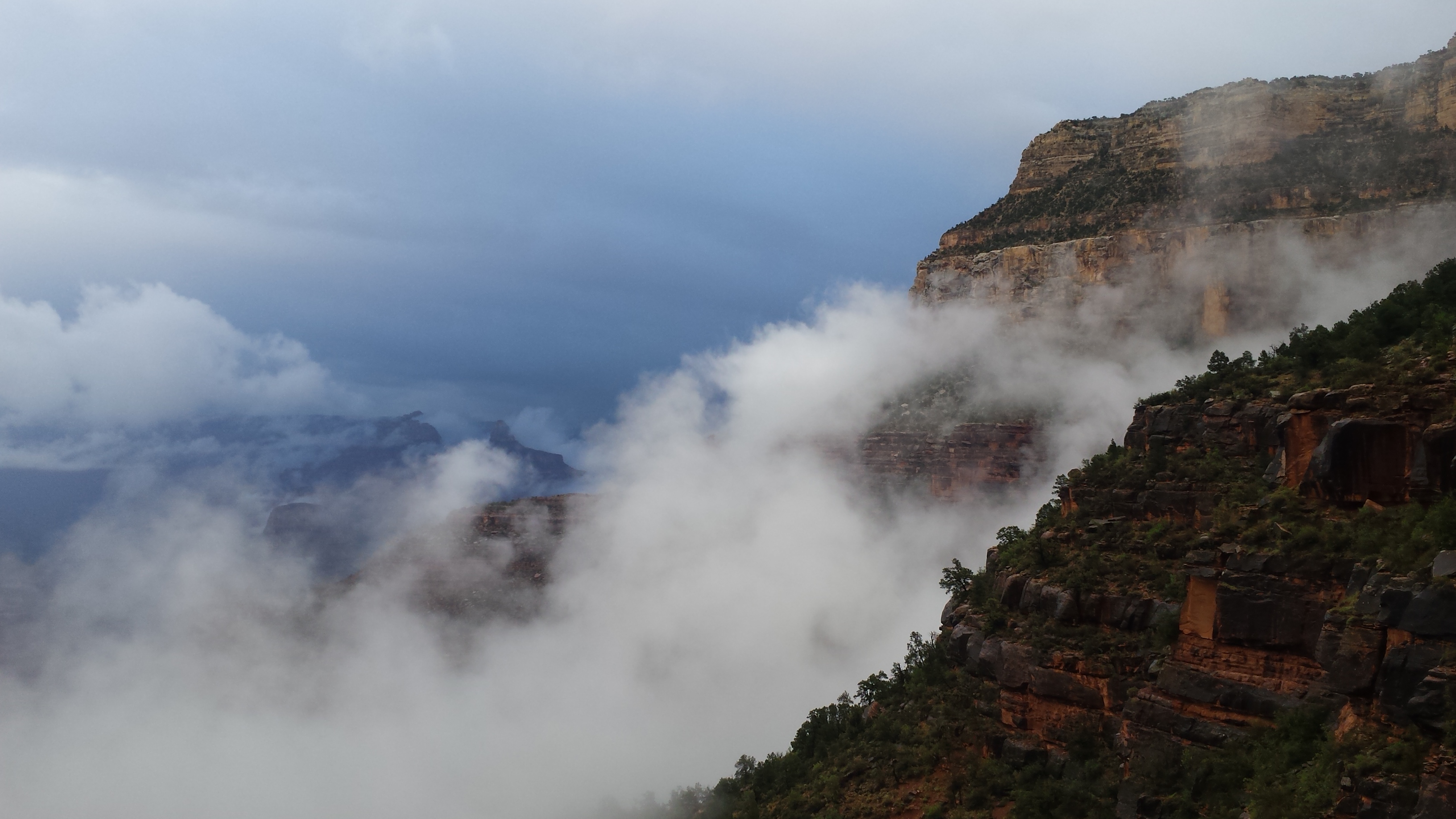 Free download high resolution image - free image free photo free stock image public domain picture -Bright Angel Trail winds into the Grand Canyon