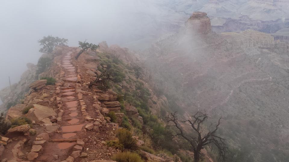 Free download high resolution image - free image free photo free stock image public domain picture  Bright Angel trail in Grand Canyon National Park