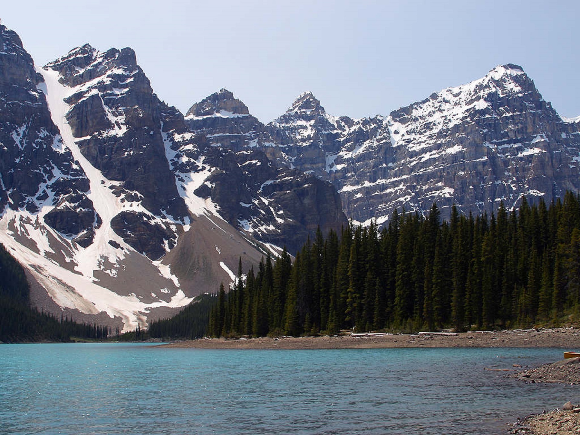 Free download high resolution image - free image free photo free stock image public domain picture -Beautiful Moraine lake in Banff National park, Canada