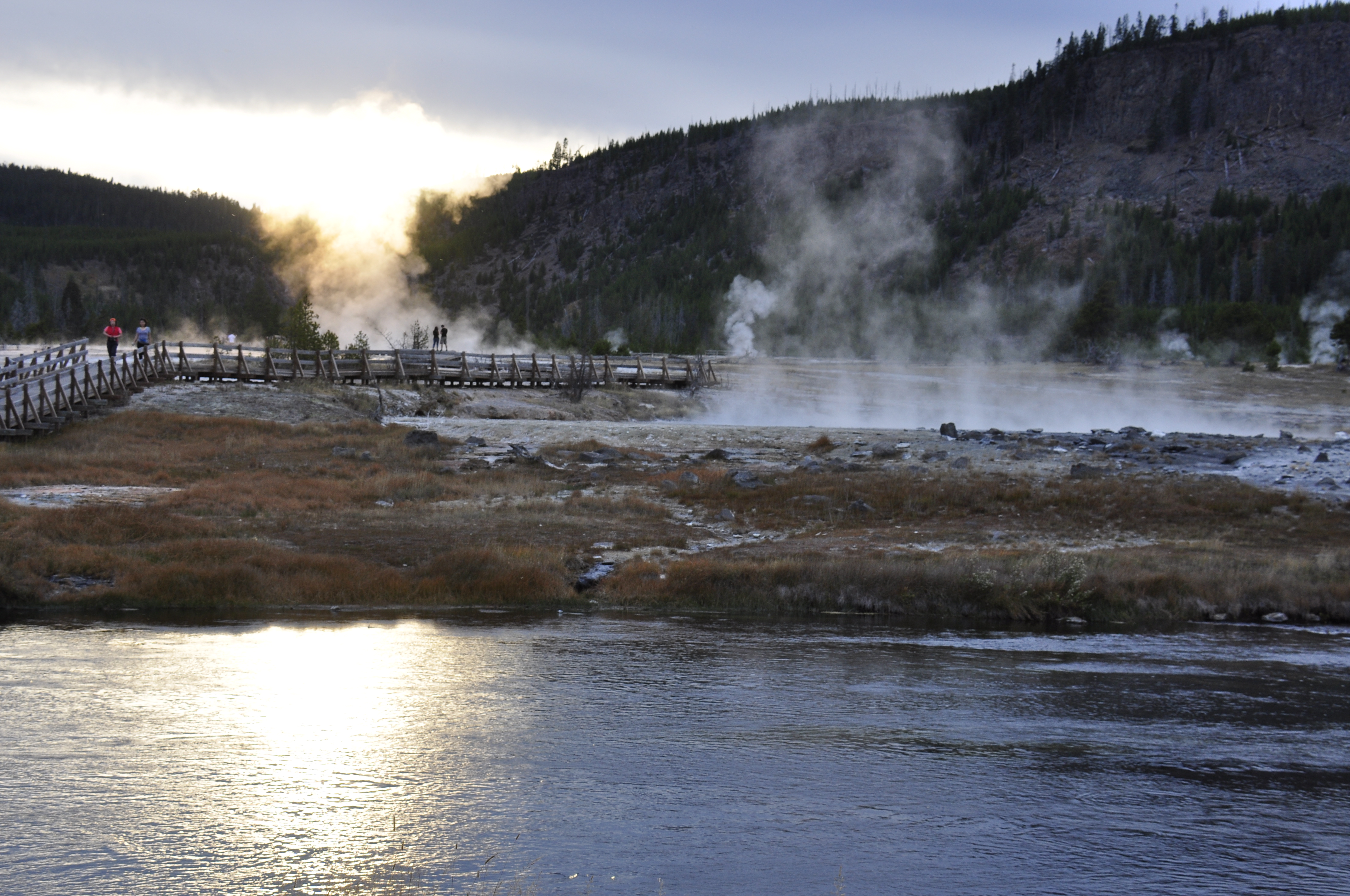 Free download high resolution image - free image free photo free stock image public domain picture -Blue Geyser Pool at Yellowstone