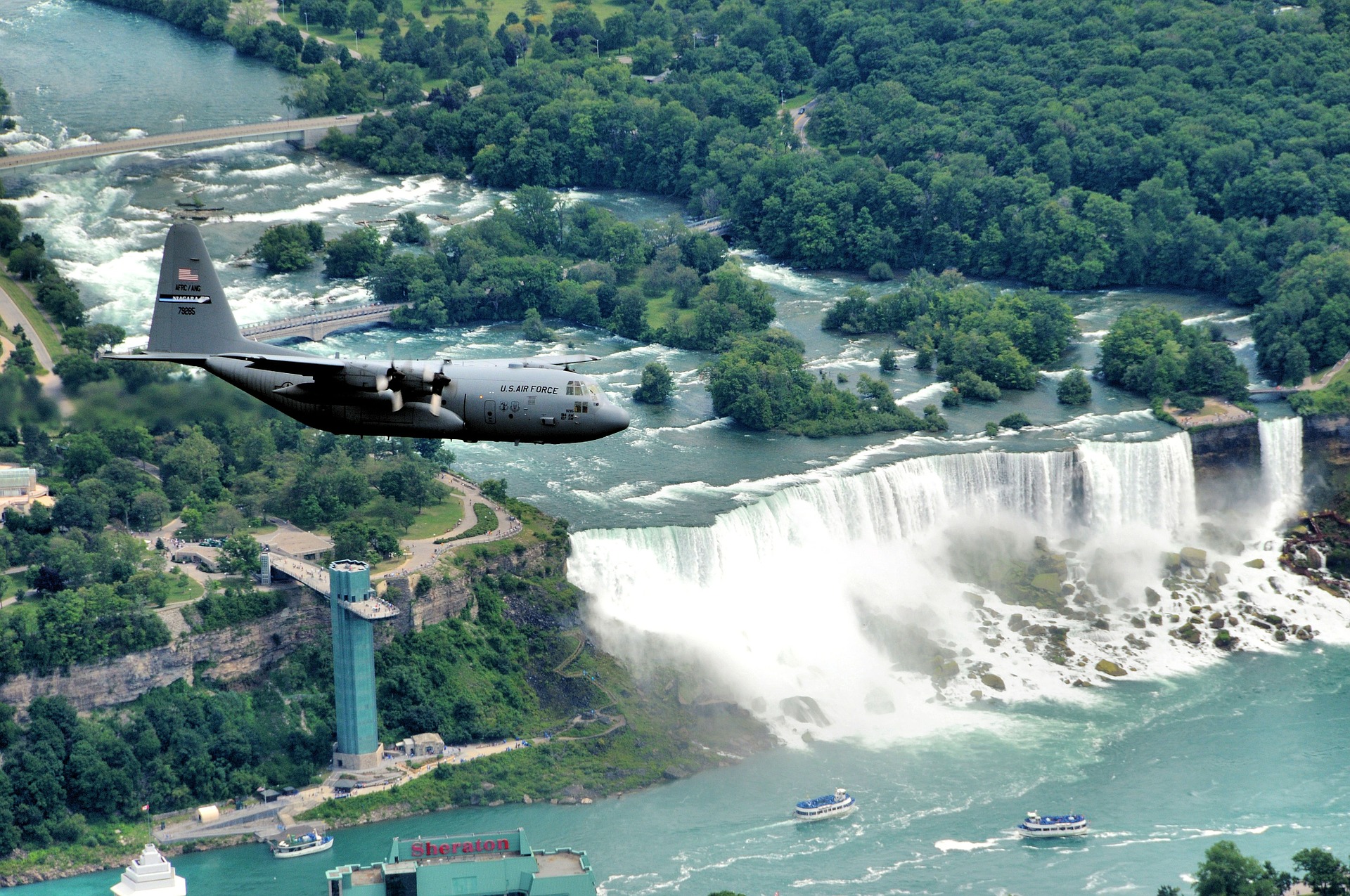 Free download high resolution image - free image free photo free stock image public domain picture -Niagara Falls Aerial View, Canadian Falls, Canada