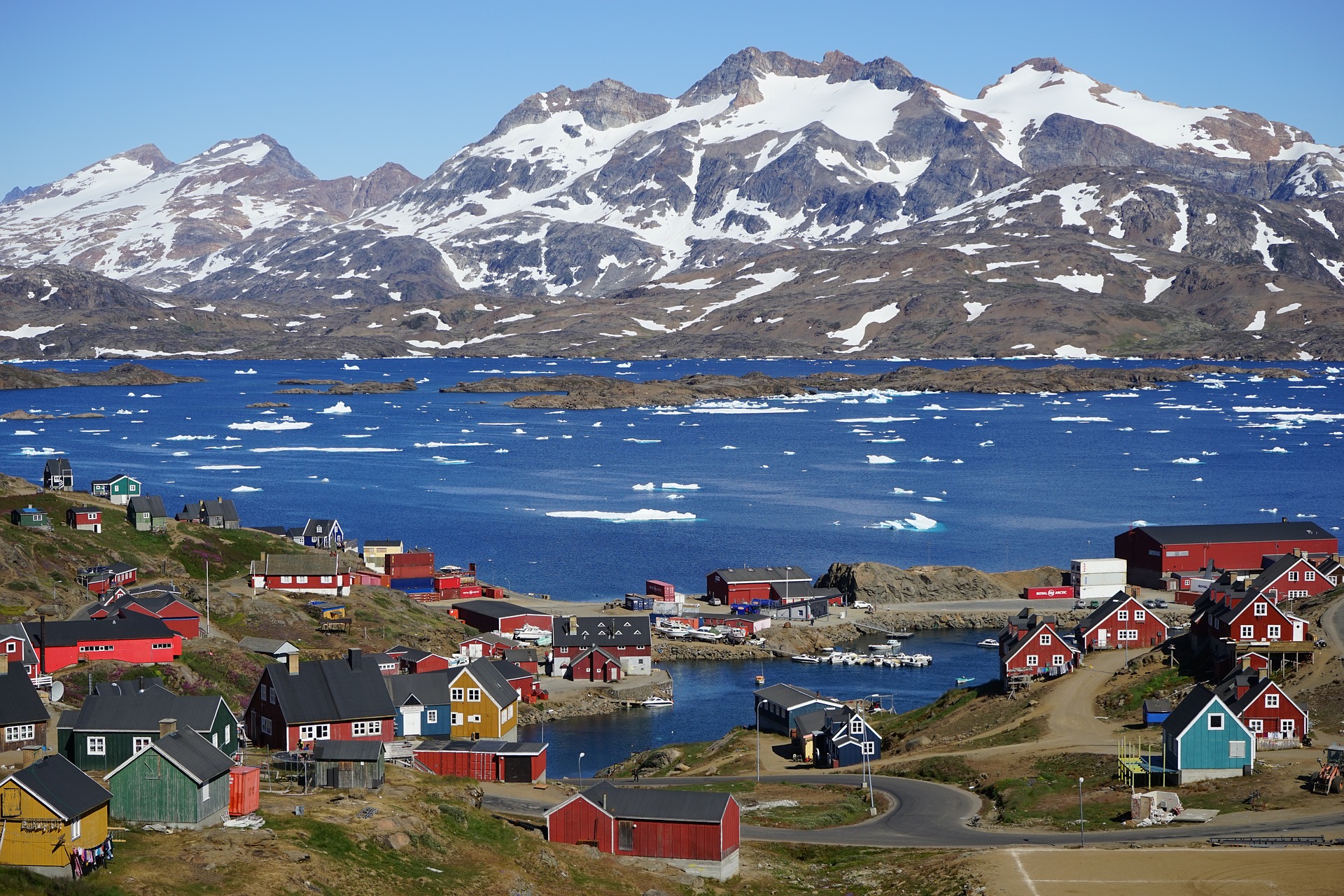 Free download high resolution image - free image free photo free stock image public domain picture -Wintertime with colorful houses in Tasiilaq, East Greenland