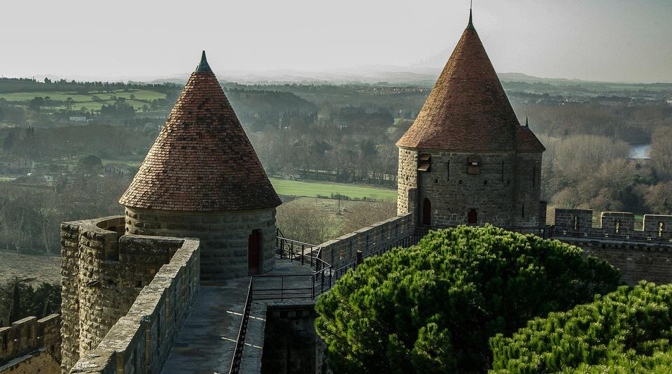 Free download high resolution image - free image free photo free stock image public domain picture  Ramparts and towers of the citadel of Carcassonne,