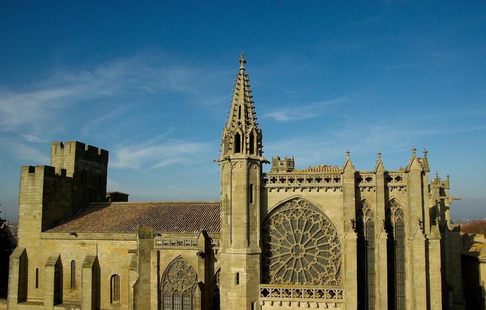 Free download high resolution image - free image free photo free stock image public domain picture  Carcassonne France Church Gothic Rosette