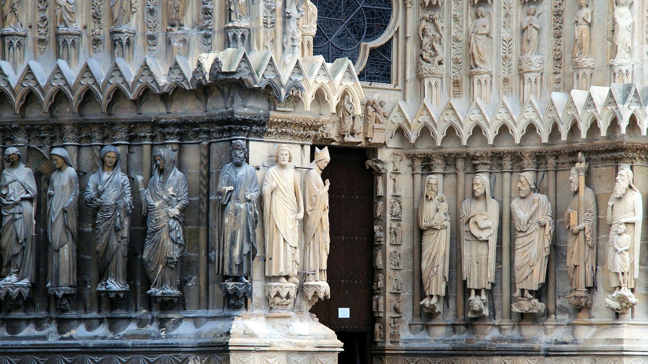 Free download high resolution image - free image free photo free stock image public domain picture -The smiling angel of Reims gothic cathedral, France