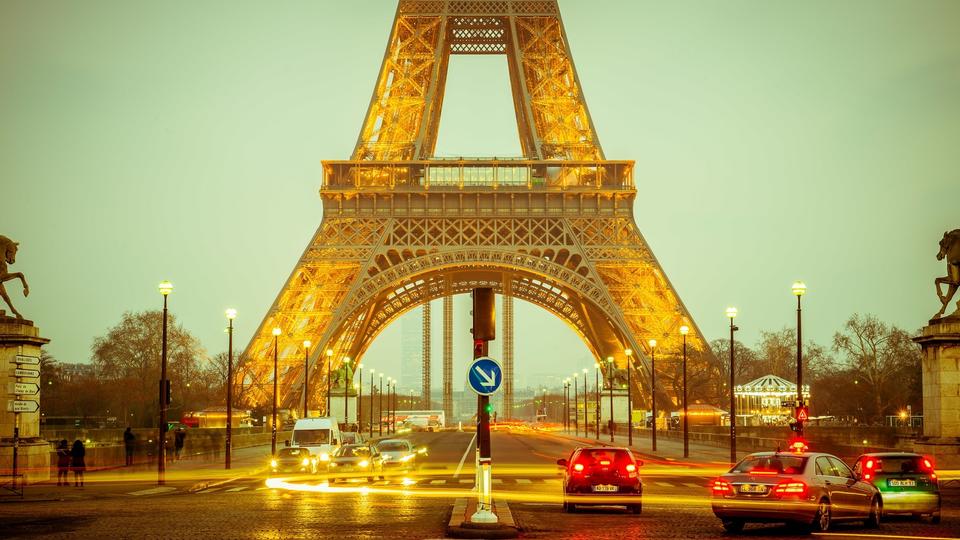 Free download high resolution image - free image free photo free stock image public domain picture  Eiffel Tower Long Exposure Lights Movement Twilight