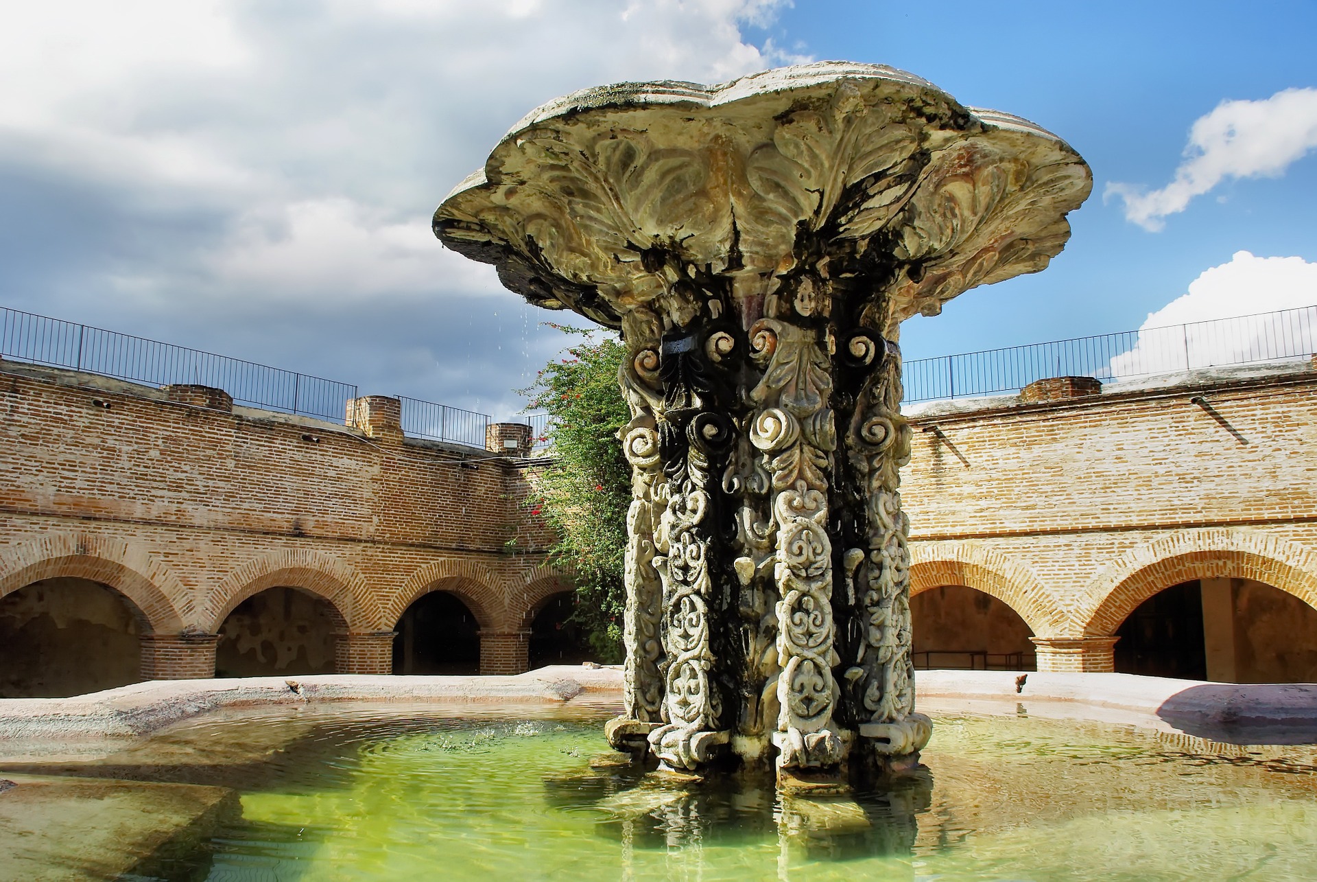 Free download high resolution image - free image free photo free stock image public domain picture -Guatemela Antigua Fountain Convent Notre-Dame-Mercy