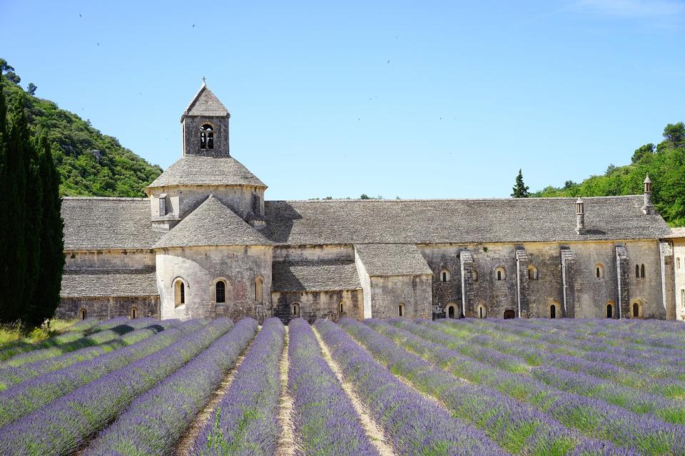 Free download high resolution image - free image free photo free stock image public domain picture  France, Provence, Abbaye Notre-Dame de Senanque,