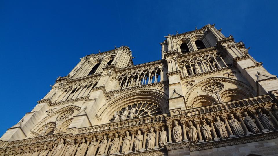 Free download high resolution image - free image free photo free stock image public domain picture  Notre-Dame Cathedral in sunset sun rays