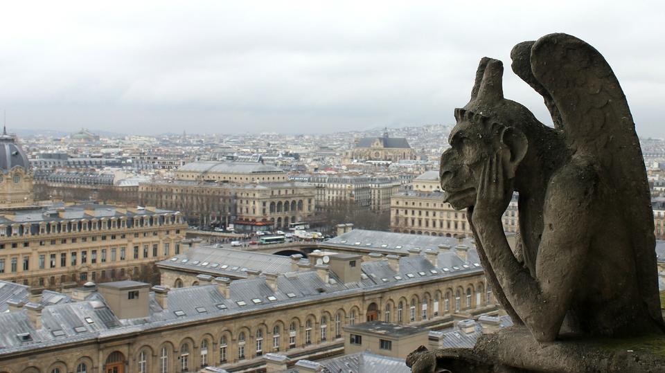 Free download high resolution image - free image free photo free stock image public domain picture  Notre Dame of Paris: Stryge and demon, most famous of all Chimera