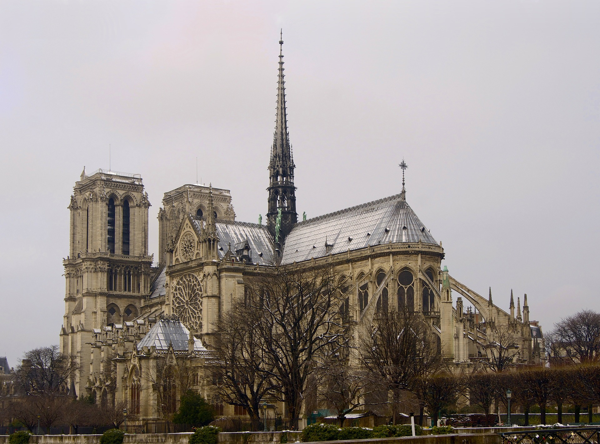 Free download high resolution image - free image free photo free stock image public domain picture -Paris, Notre Dame with boat on Seine, France