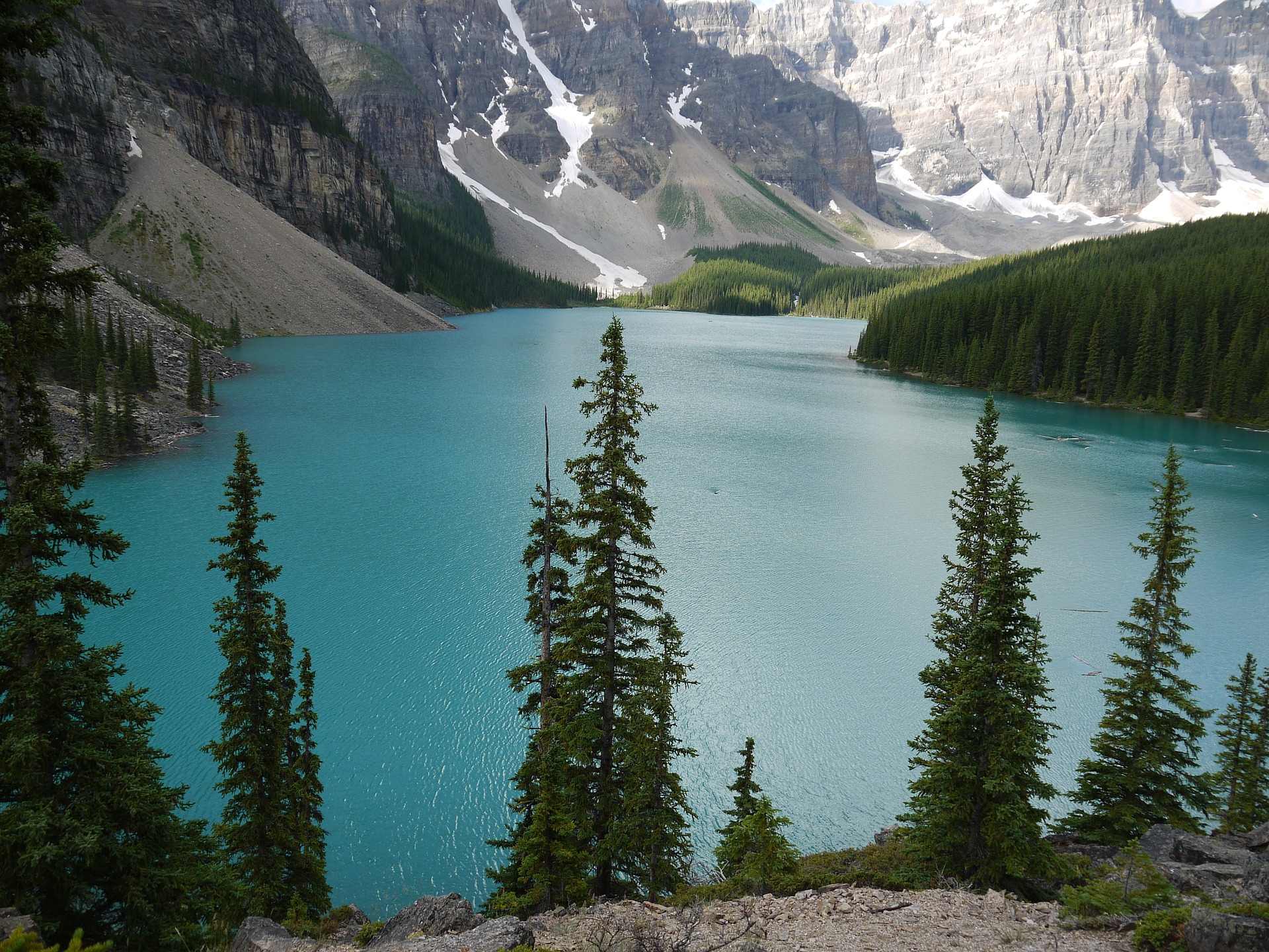 Free download high resolution image - free image free photo free stock image public domain picture -Beautiful Moraine lake in Banff National park, Canada