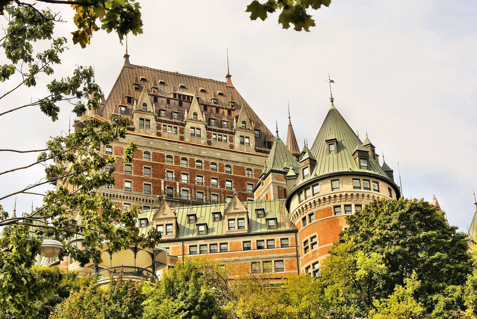 Free download high resolution image - free image free photo free stock image public domain picture -The Chateau Frontenac, a landmark in old Quebec City, Canada.