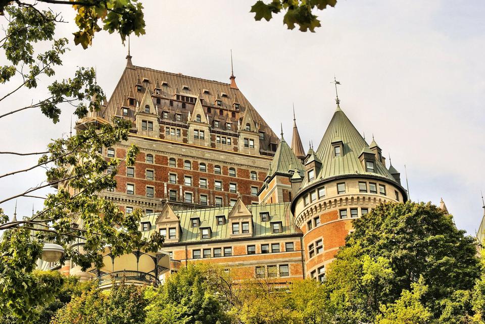 Free download high resolution image - free image free photo free stock image public domain picture  The Chateau Frontenac, a landmark in old Quebec City, Canada.