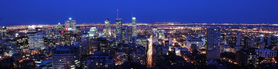 Free download high resolution image - free image free photo free stock image public domain picture  Montreal over river at sunset with city lights and urban building