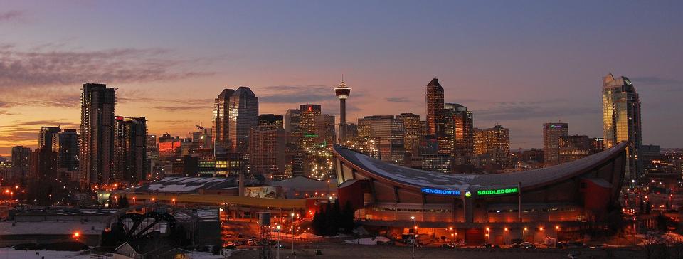 Free download high resolution image - free image free photo free stock image public domain picture  Skyline full of skyscrapers - Calgary, Alberta Canada.