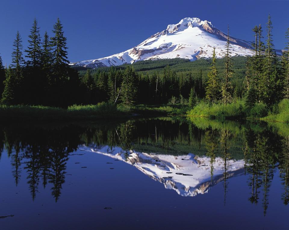 Free download high resolution image - free image free photo free stock image public domain picture  Mount Hood, glaciated mountain in Cascade Range, and the Columbia