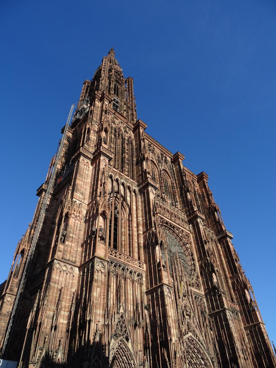 Free download high resolution image - free image free photo free stock image public domain picture  View of the facade of the Cathedral of Our Lady in Strasbourg.