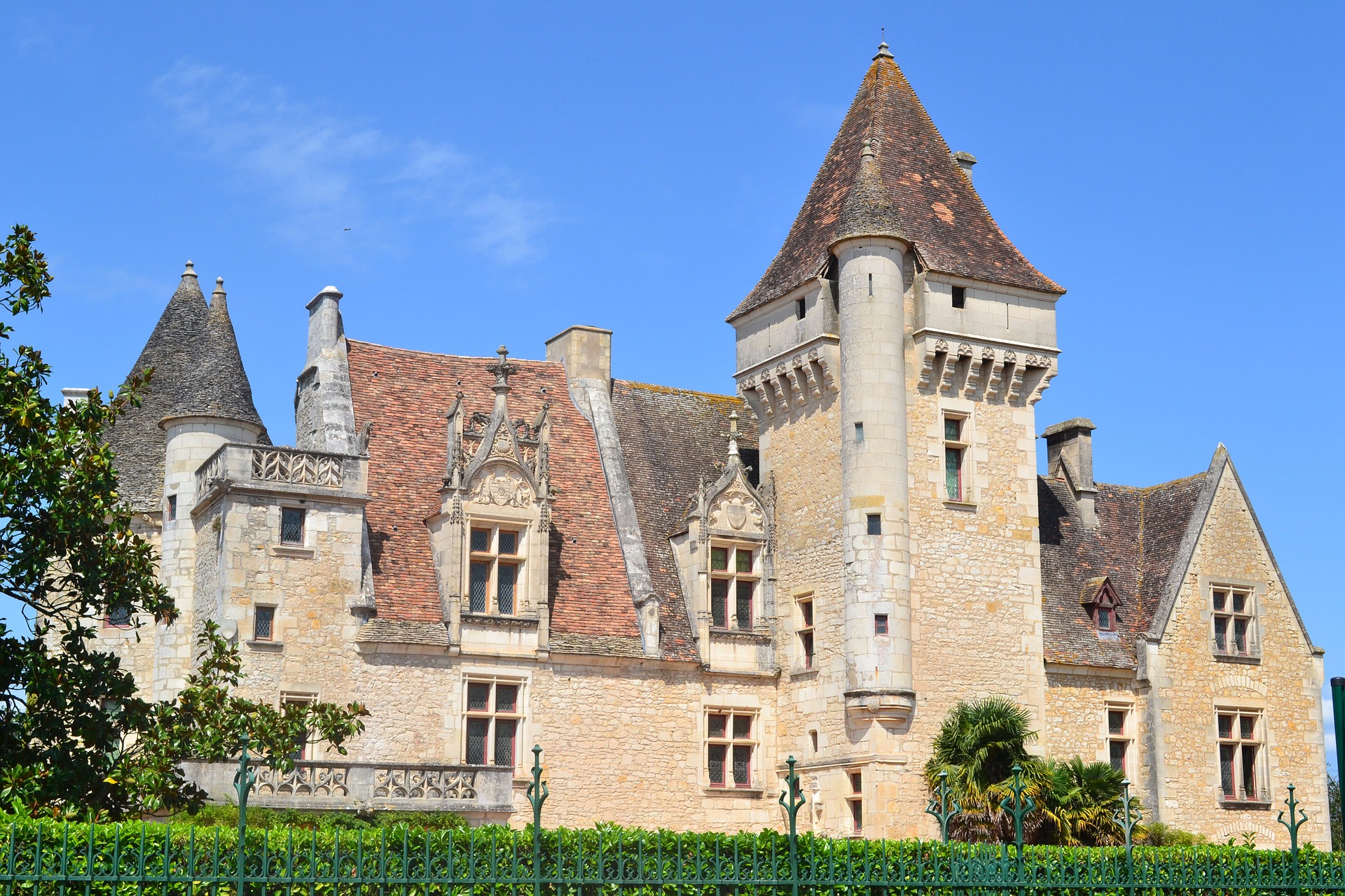 Free download high resolution image - free image free photo free stock image public domain picture -Chateau des Milandes is a Renaissance architecture Gothic Revial