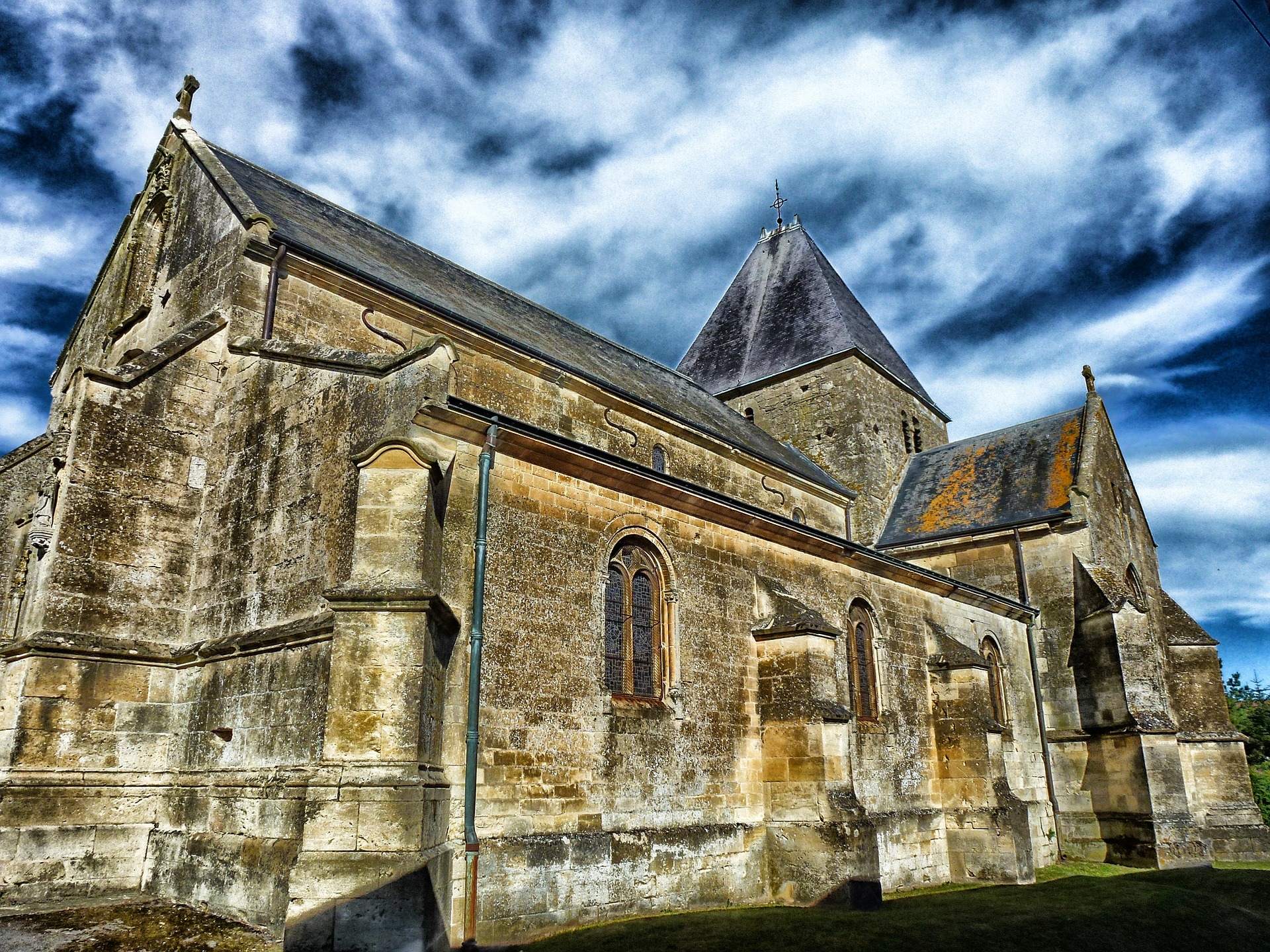 Free download high resolution image - free image free photo free stock image public domain picture -Ardennes France Church Building Facade Sky Clouds