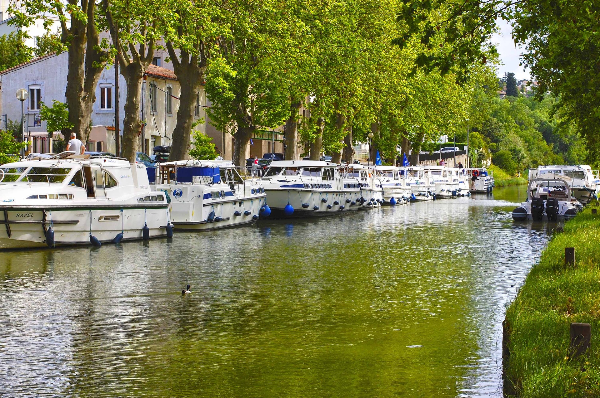 Free download high resolution image - free image free photo free stock image public domain picture -France Carcassonne River Boats Yacht Charter