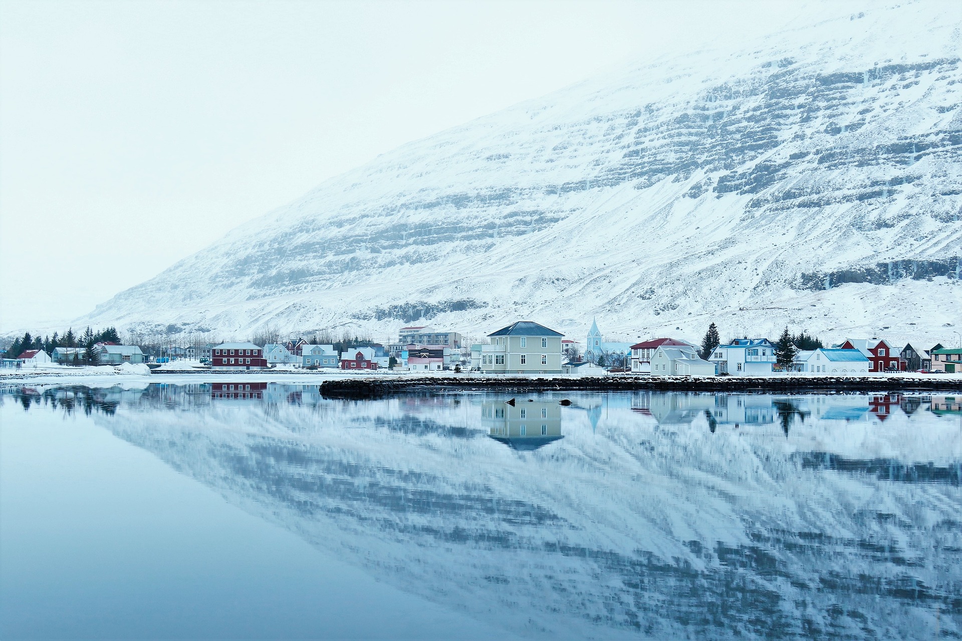 Free download high resolution image - free image free photo free stock image public domain picture -Snow Ice Reflections Water Calm Serene Cold Town