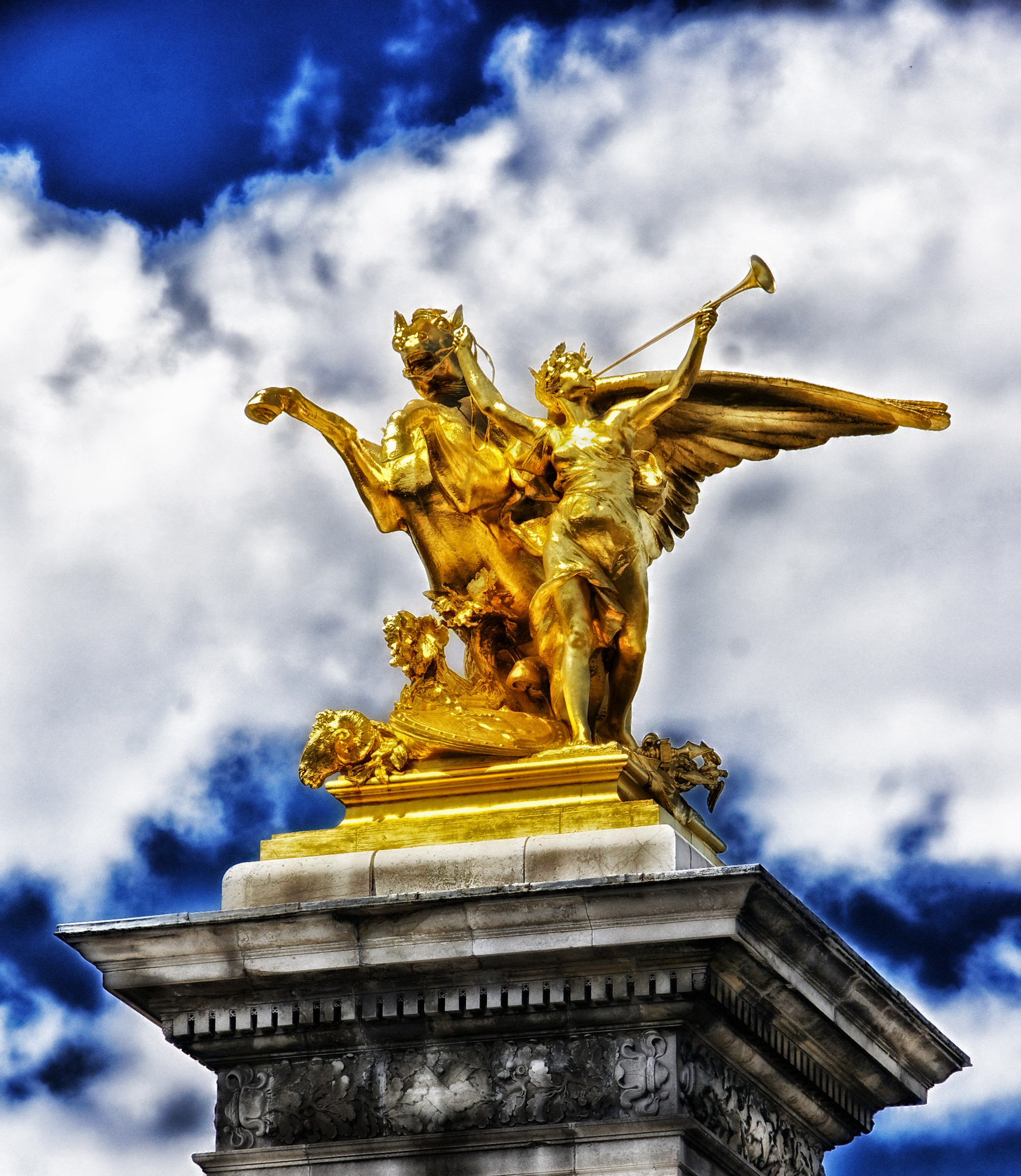 Free download high resolution image - free image free photo free stock image public domain picture -Paris France Sculpture Statue Monument Sky Clouds