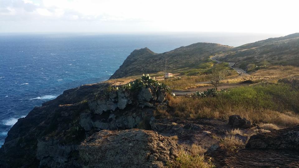 Free download high resolution image - free image free photo free stock image public domain picture  Hanauma Bay from atop Koko Head Crater