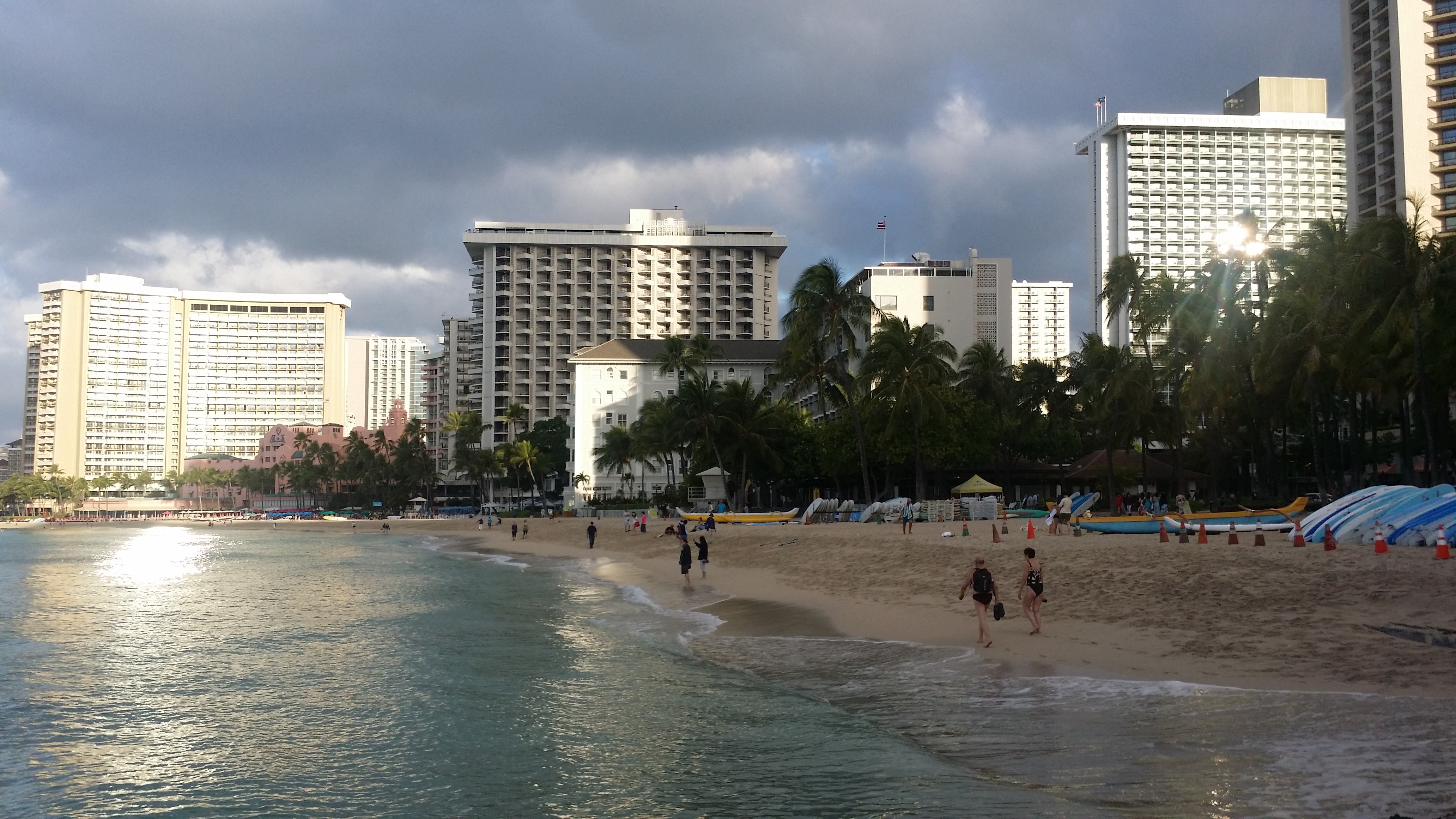 Free download high resolution image - free image free photo free stock image public domain picture -Honolulu, Hawaii. Waikiki beach and Honolulu's skyline