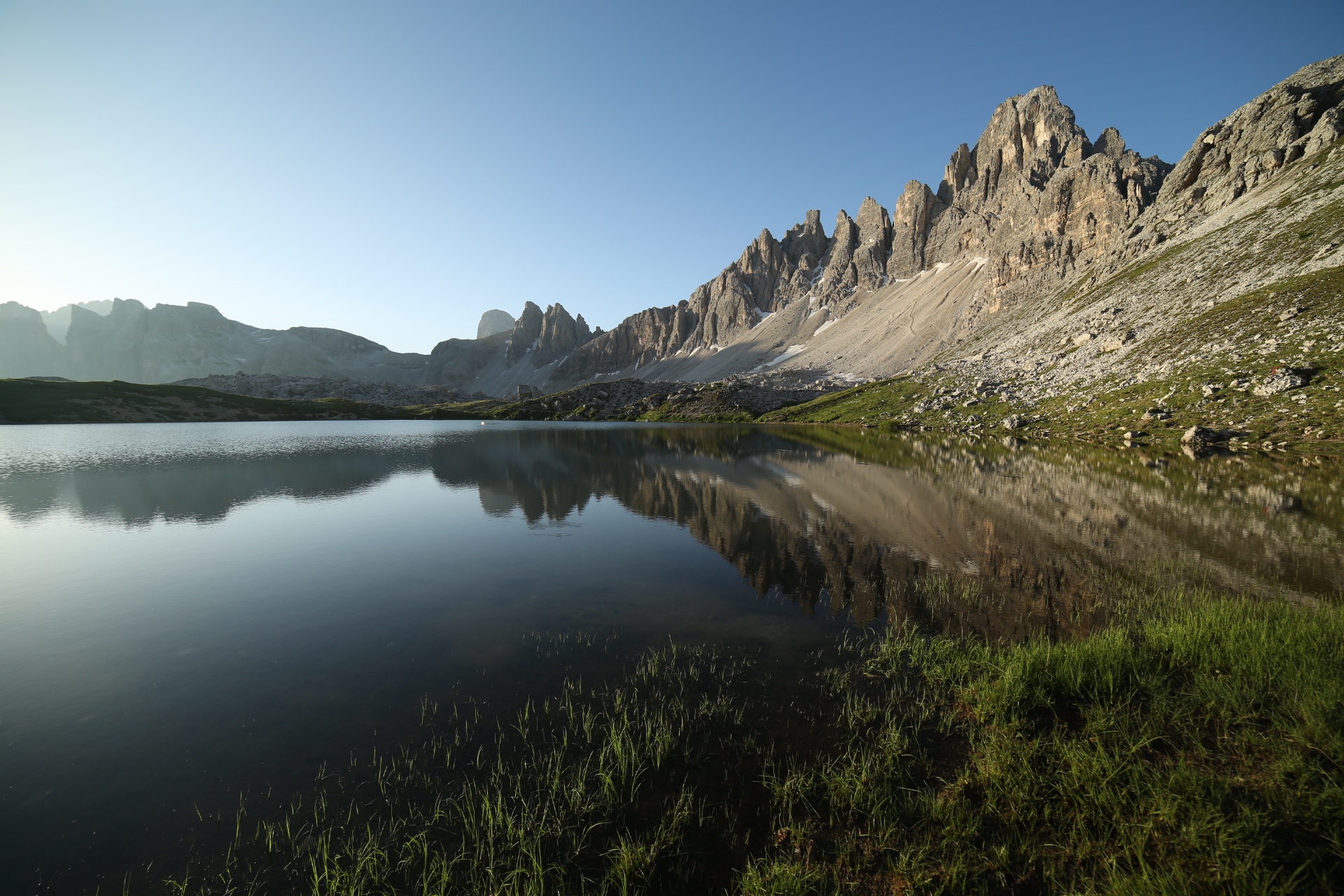 Free download high resolution image - free image free photo free stock image public domain picture -Lake Gflierer Weiher with mount Schlern at sunset