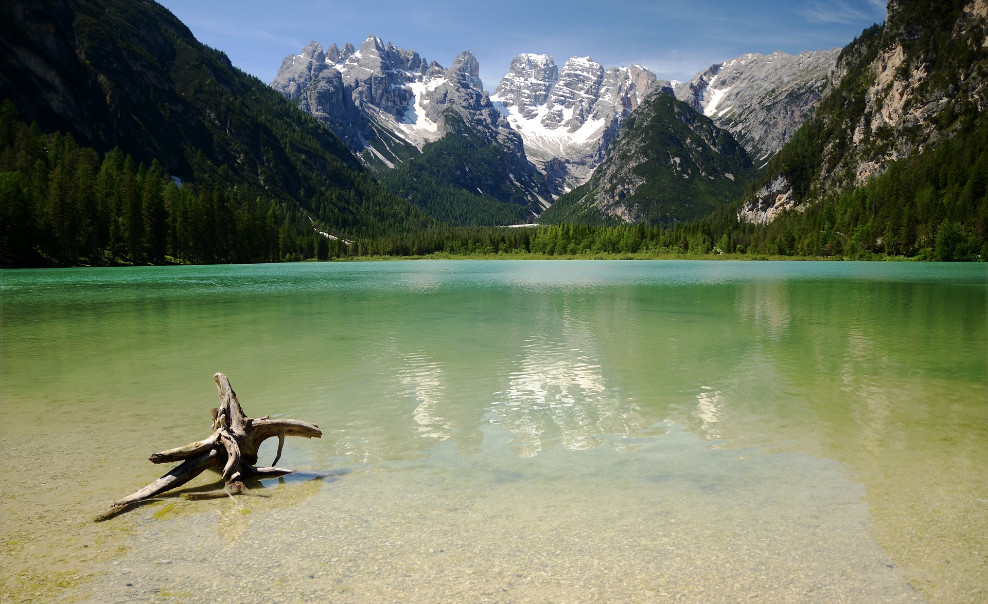 Free download high resolution image - free image free photo free stock image public domain picture -The lake is surrounded by the mountains which are reflected