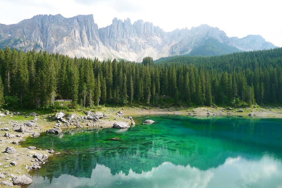 Free download high resolution image - free image free photo free stock image public domain picture  Bergsee Dolomites Karersee South Tyrol Nature