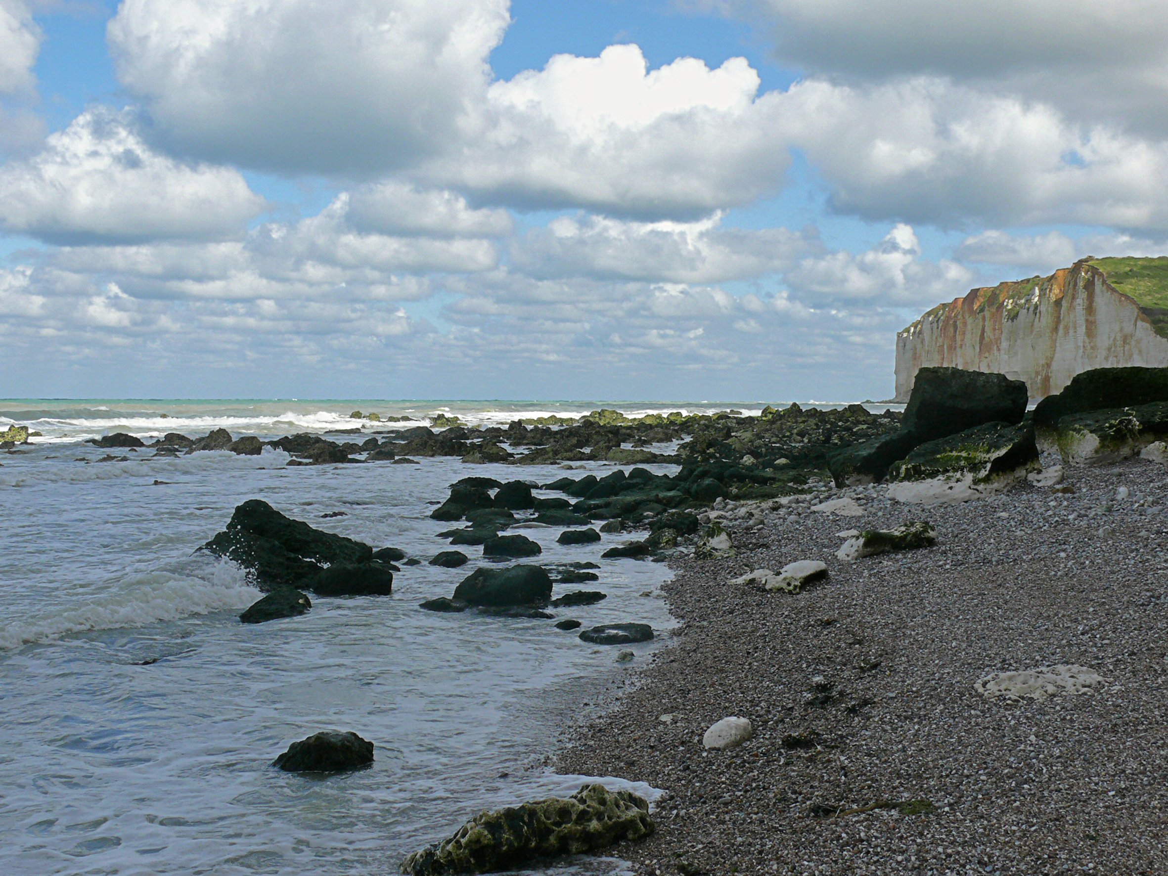 Free download high resolution image - free image free photo free stock image public domain picture -The coast at Les Petites Dalles on the upper Normandy coast.