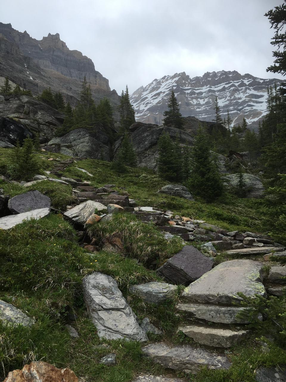 Free download high resolution image - free image free photo free stock image public domain picture  hiking trail in Opabin Plateau above Lake OHara